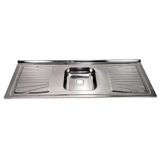 Pia De Cozinha Inox Cuba Central 150x52cm - Fabpia01080101 - Fabrinox