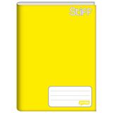 CADERNO 1/4 BROCHURA 48 FOLHAS CAPA DURA STIFF JANDAIA AMARELO - 00049-11