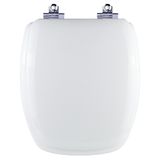 Assento Sanitário Almofadado Soft Close Stylus Branco Para Vaso Celite
