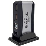 Hub Usb 2.0 Gv Brasil, 7 Portas, Fonte Bivolt - Hub.25101