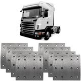 Lona Freio Traseira Scania G 440 2006 A 2018 Fras-le