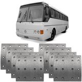 Lona Freio Dianteira Traseira Mercedes Benz O 371 Fras-le
