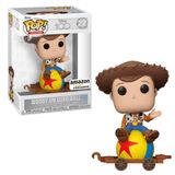 Boneco Funko Pop Disney 100th Woody On Luxo Ball