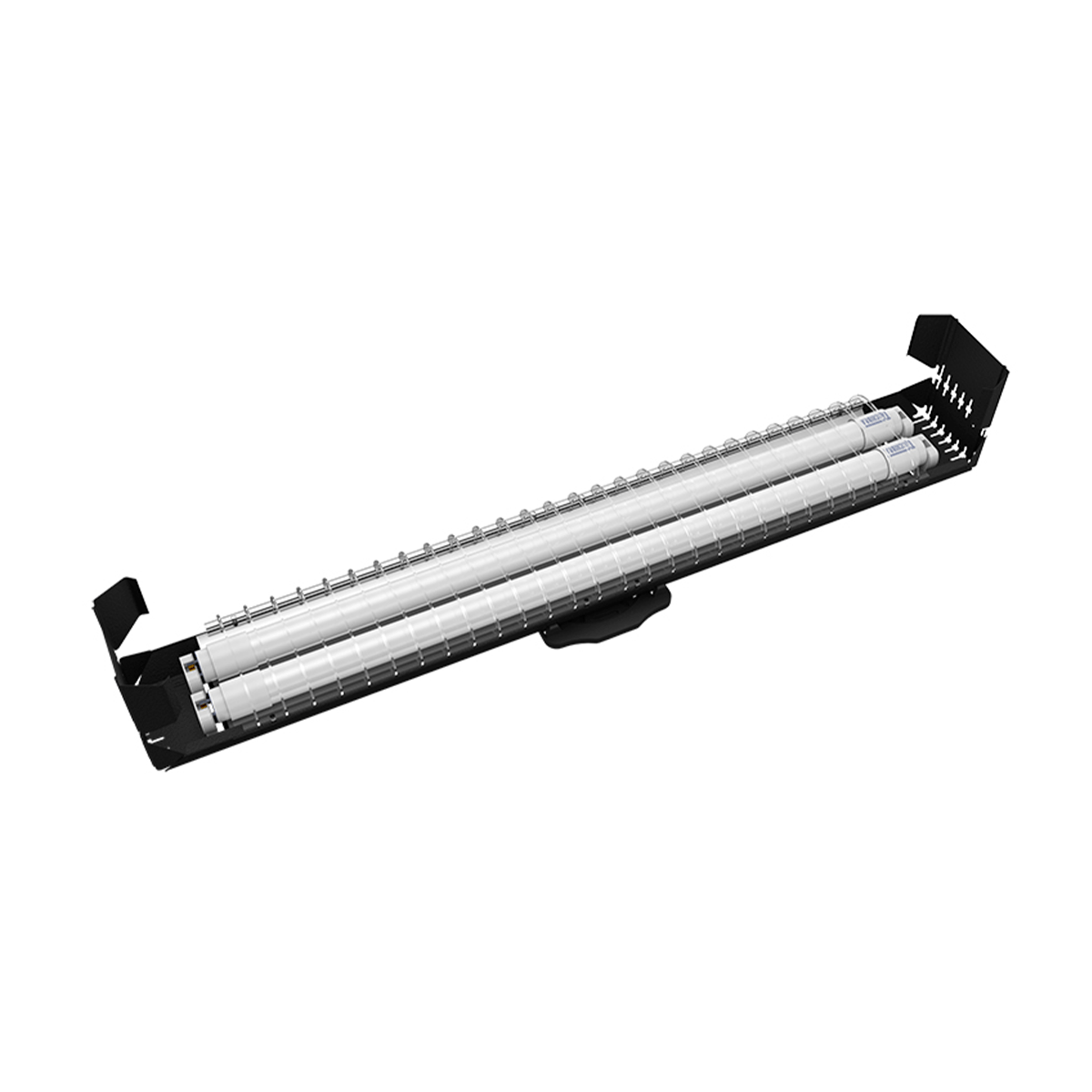 Luminária Taschibra Lumifacil Pequena Led Preto 4000k Neutra Bivolt