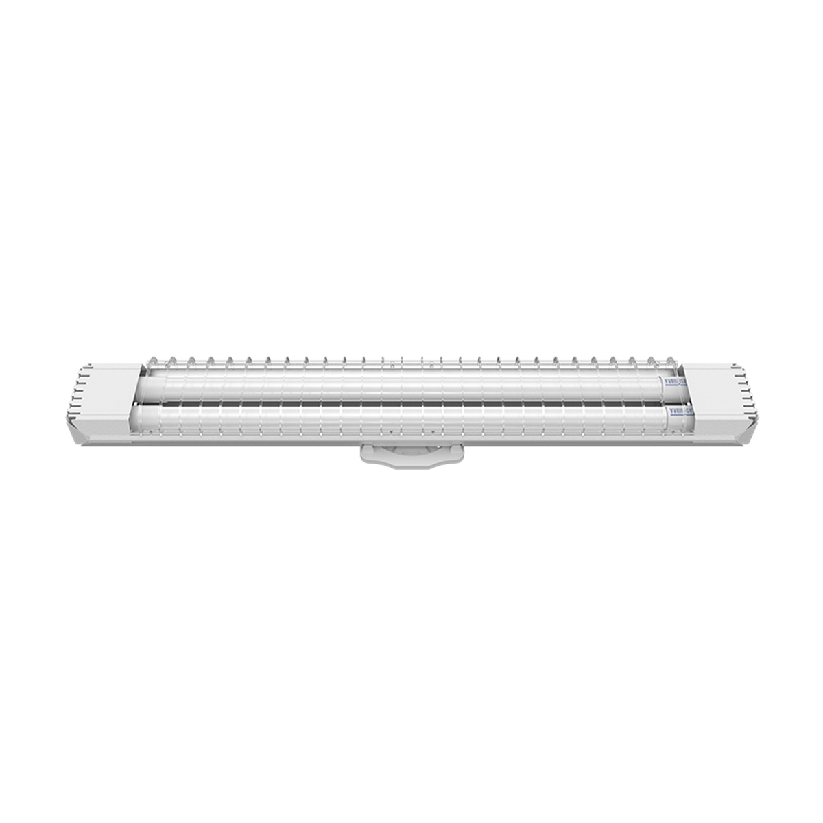 Luminária Lumifacil 70cm Aletada Com 2 Leds 3000k Branco Taschibra