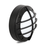 Arandela Balizador Led Taschibra Preto Ttl05 Redonda Bivolt