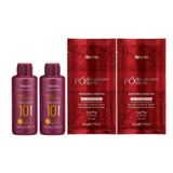 Amend Color Intensy 2 Ox 10 Volumes 75 Ml + 2 Sachês Pó Descolorante Aloe Vera E Silicone 50 Gr