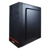 Gabinete Office Gb1723 - Usb 2.0, Micro-atx, 4 Slots Pcie