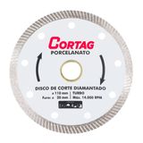 Disco Corte Diamantado Porcelanato Turbo 110mm 20mm