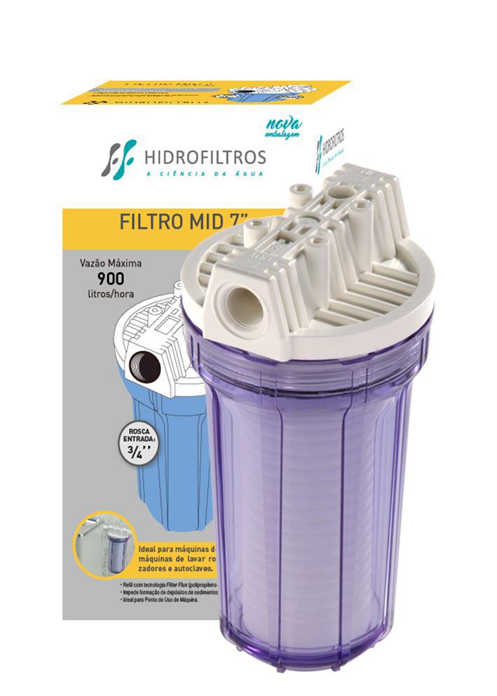 Filtro Para Máquinas De Lavar Roupas E Louças Filter Flux 7