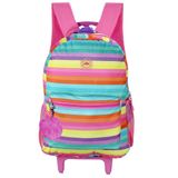 Mochila Rodinhas Infantil Estampada - Resistente E Prática