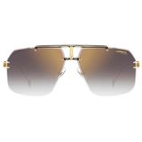 Óculos De Sol Carrera 1054/s Dourado/preto 63mm Uv100%