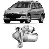Motor De Partida Peugeot 206 2000 A 2010 1.6 Valeo 495105