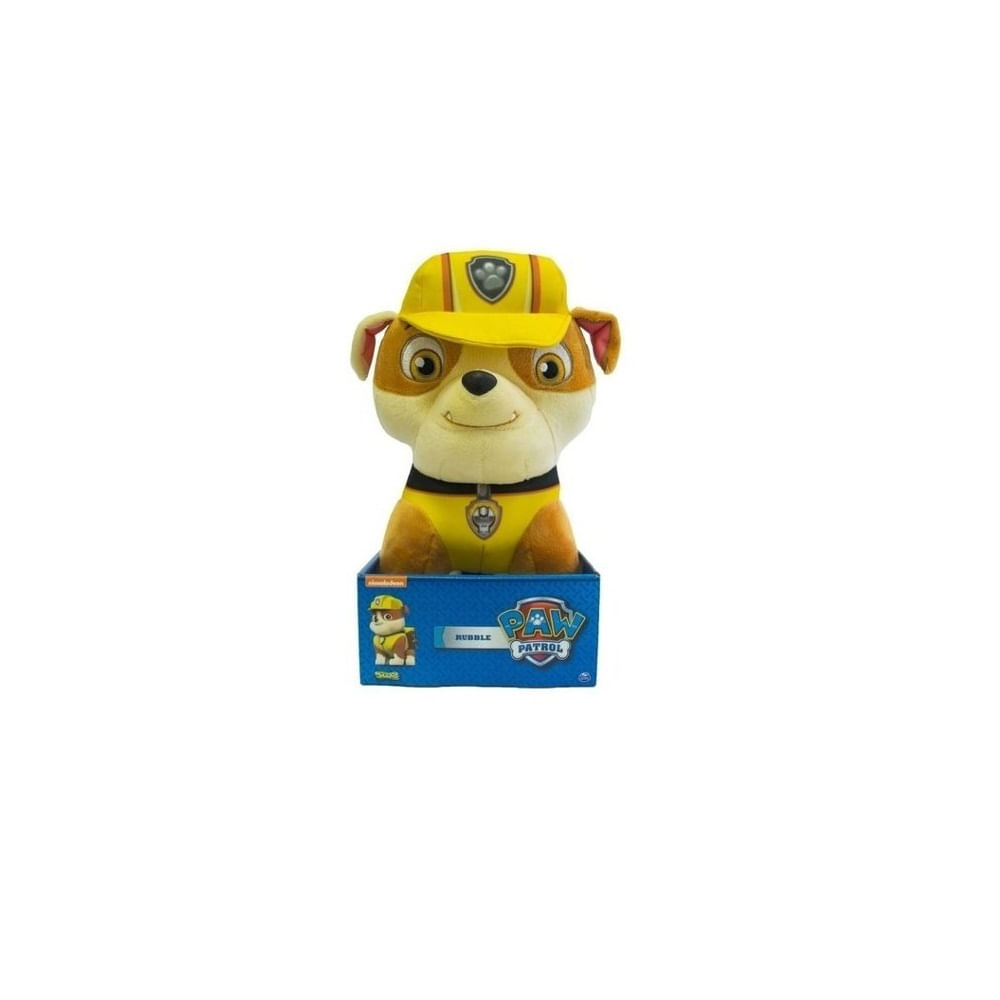 Pelucia Patrulha Canina Rubble 30cm Sunny