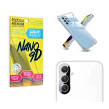 Kit Capinha Samsung A54 + Película De Câmera + Película 9d
