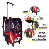 Mochila Star Wars Rodinhas  Infantil Escolar Grande