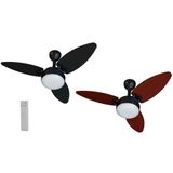 Ventilador De Teto Ventisol Elluz Dupla Face 3pás Bivolt