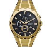 Relógio Orient Masculino Cronógrafo Mgssc008 P1kx Dourado