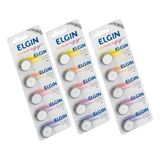 Kit 15 Baterias De Litio Cr2032 3v Blisters 5 82193 Elgin