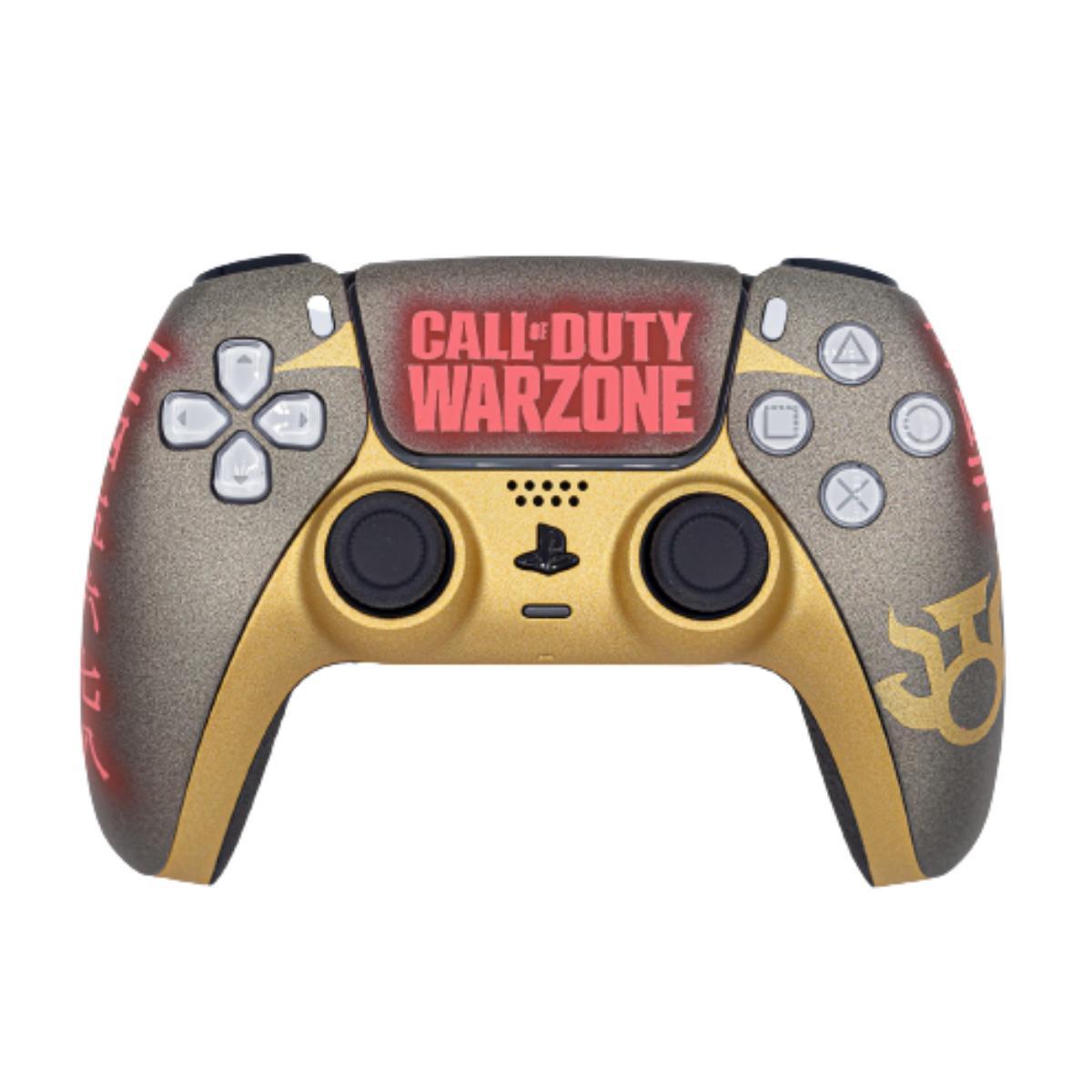 Controle Stelf Ps5 Com Grip Secret Warzone