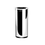 Lixeira Inox Com Aro  Decorline Lixeiras Brinox