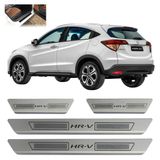 Soleira Porta Aço Inox Escovado Honda Hr-v - 4 Peças