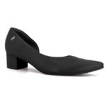 Scarpin Usaflex Salto Bloco Ref Mm0505 Preto 039