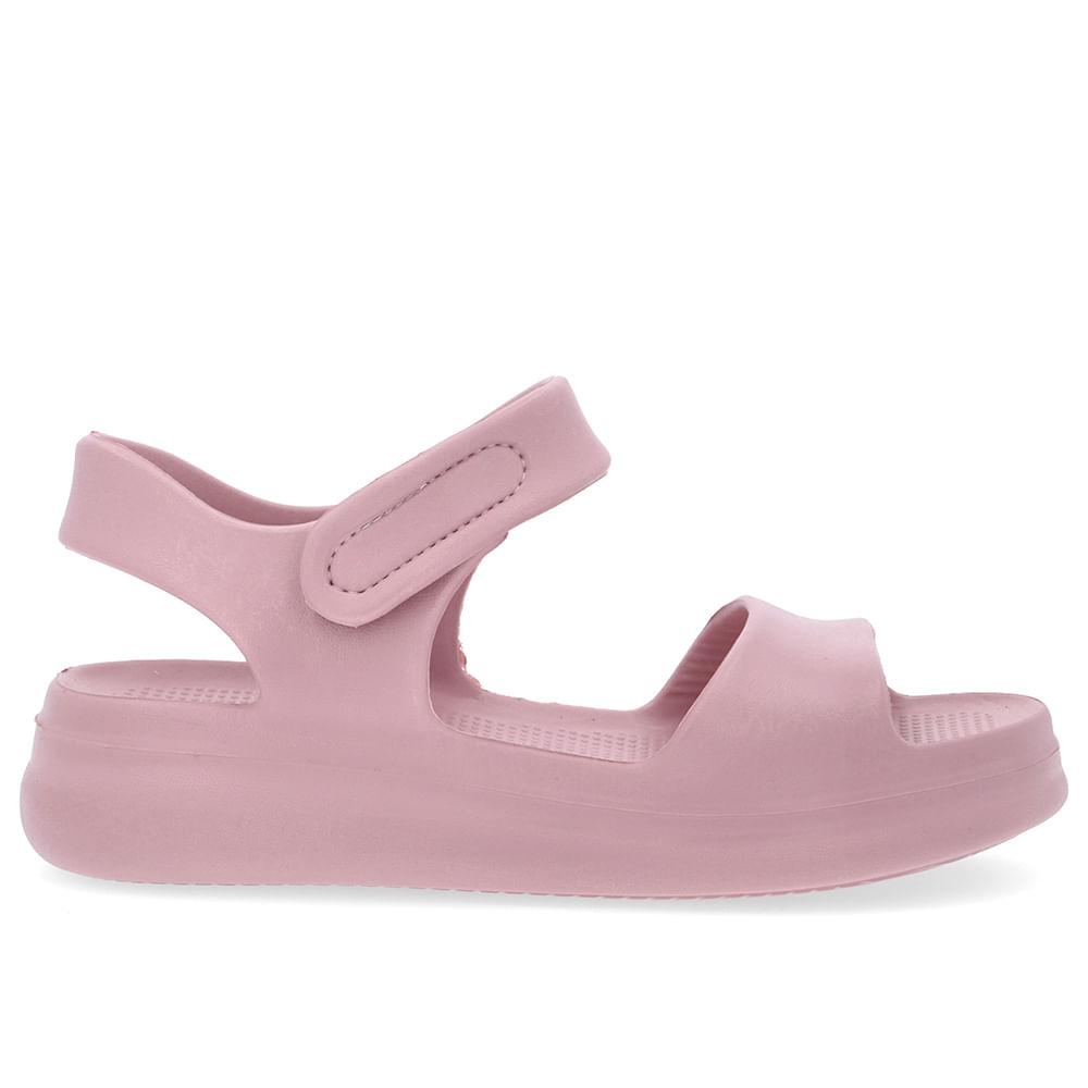 Sandalia Usaflex Plataforma Ref Ak2801 Soft Rose 039