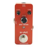 Pedal De Guitarra M-vave Dist-british Cuvave