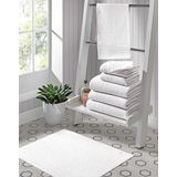 Toalha Piso Silver 50x70cm Profissional Lufamar - Branco