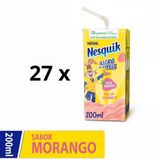 Bebida Láctea Nesquik Caixa Com 27 Unidades De 200 Ml Nestlé