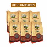 Kit 6x: Feijão Preto Orgânico Biorgânica 500g