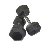 Par De Halteres Dumbell Sextavado Ahead Sports As2102 22,5kg