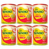 Kit 6 Ninho Fases 1+ Fórmula Infantil De Seguimento Para Crianças De Primeira Infância De 1 A 3 Anos 800g