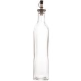 Garrafa Para Vinagre 510ml Com Bico Dosador Lyor Frasco Porta Azeite De Vidro Transparente