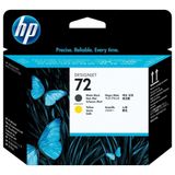 Cabeça De Impressão Hp 72 C9384a Preto Amarelo