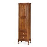 Roupeiro 1 Porta E 2 Gavetas Hannover M560819 Cor Imbuia - Verniz