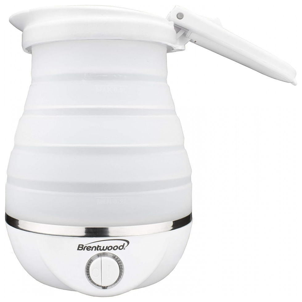 Chaleira Eletrica 0.8l, 1200w, Branca, 110v, Brentwood Kt 1508w, Branco