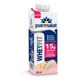 Bebida Láctea Uht Parmalat Wheyfit Sabor Coco Com Batata Doce Com 15g De Proteína Zero 250ml