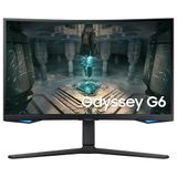 Monitor Gamer Samsung Odyssey G6 Curvo 27 Led 2k Qhd, 240 Hz, 1ms, Hdmi E Displayport, Hdr, Freesync Premium - Ls27bg650elxzd