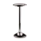 Pedestal Para Champanheira Balde De Gelo Aço Inox 65cm Festa Evento Bar Casa Cozinha