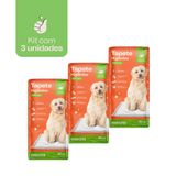 Tapete Higiênico Meau Cheirinho Cítrico Para Cães - 90 Unidades (3 Pacotes)