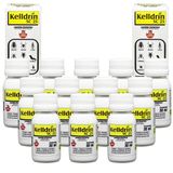 Kit 12 Unidades Sc 25 30ml Inseticida Kelldrin Concentrado Mata Escorpião Barata Aranhas Traças Pulgão Carapato Largatas