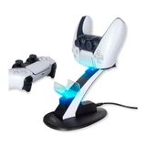 Stand Carregador Joystick Duplo Dualsense Ps5 Compatível