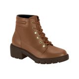 Bota Feminina Beira Rio Zurich 9077 - Produto Oficial - Marrom - 34 Br