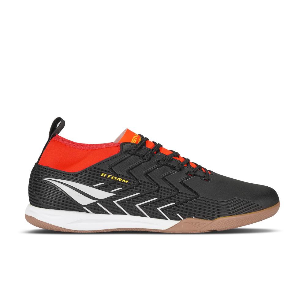 Chuteira Penalty Futsal Storm Y-3 Preto/branco/amarelo/coral 042