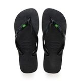 Chinelo Havaianas Brasil Preto Tamanho 35 Ao 46