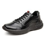 Tenis Sneaker Sola Robusta Masculino Moderno Almofadado Com Espuma Absorção De Impacto Caminhada
