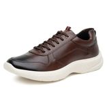 Tenis Sneaker Sola Robusta Masculino Moderno Almofadado Com Espuma Absorção De Impacto Caminhada