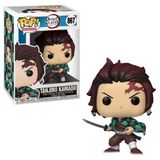 Boneco Funko Pop Tanjiro Kamado Demon Slayer 11cm